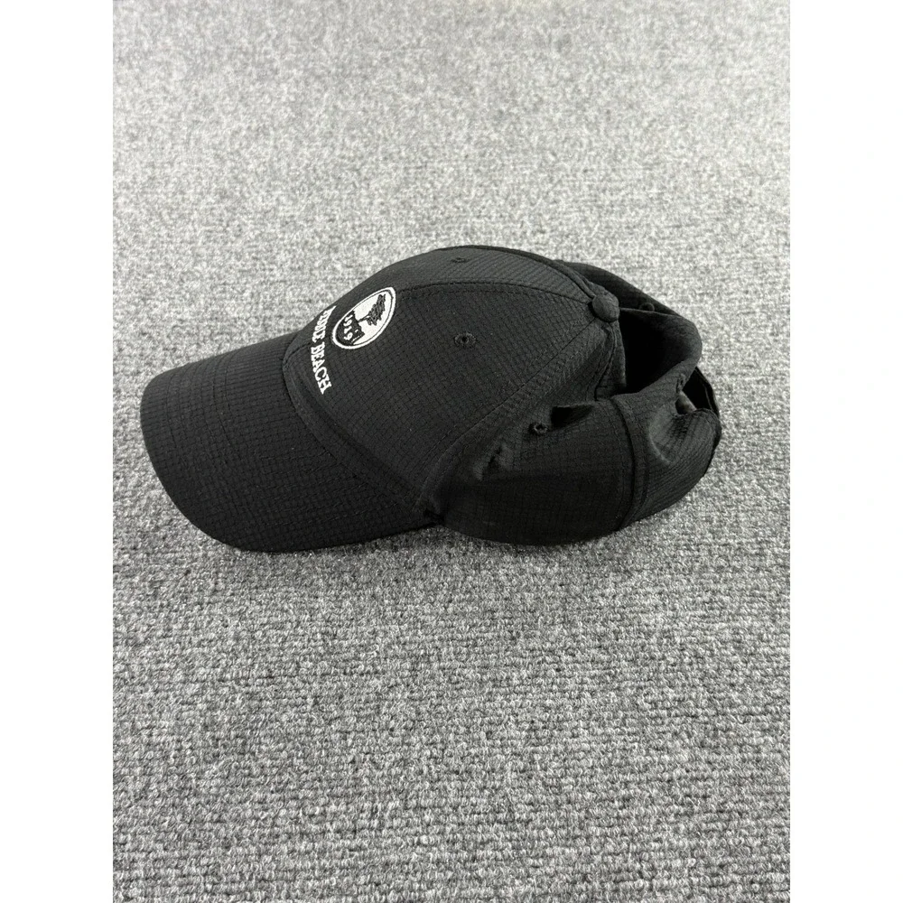 Ahead Performance Pebble Beach 1919 Golf Hat Mens Black‎ Adjustable UPF 50+ Cap